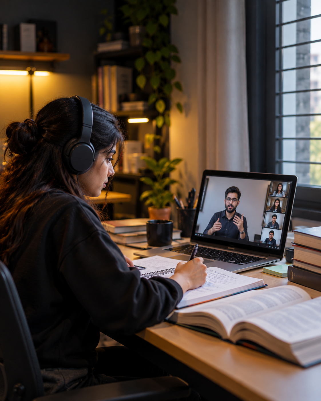 Online live coaching session for CLAT India